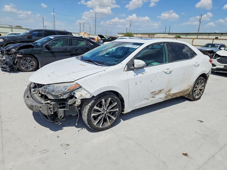 TOYOTA COROLLA 2018 with VIN 2T1BURHE0JC025859 - Photo from auction