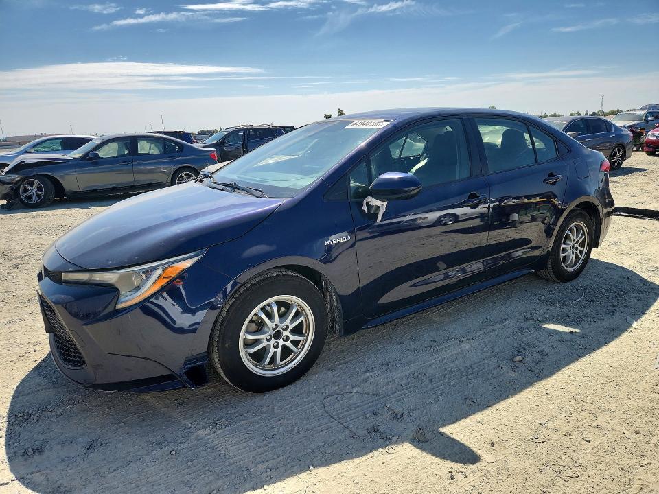 TOYOTA COROLLA 2021 with VIN JTDEAMDE4MJ028352 - Photo from auction