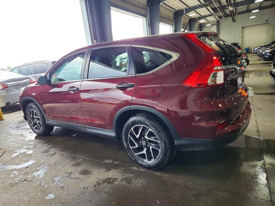 Photo 2 from auction – 2016 HONDA CR-V with VIN 5J6RM4H49GL075888
