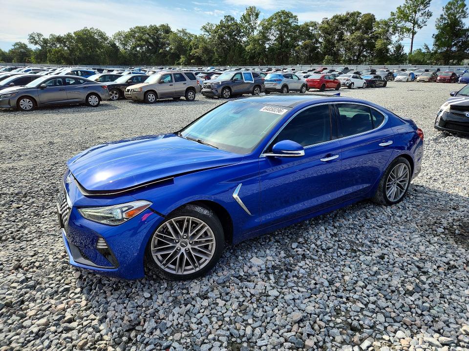GENESIS G70 2021 with VIN KMTG34LA5MU077139 - Photo from auction