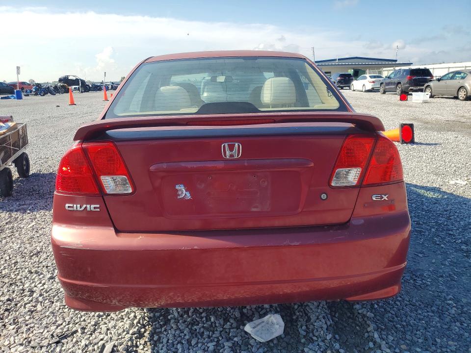 Photo 6 from auction – 2005 HONDA CIVIC with VIN 2HGES267X5H576604