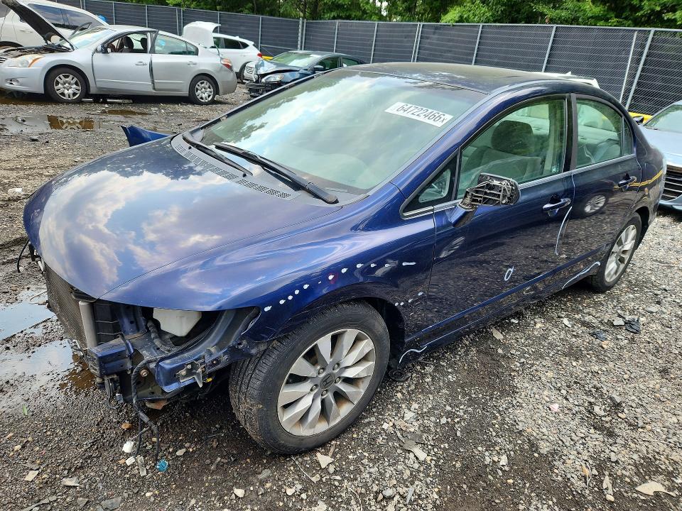 Снимка 1 от търг – 2011 HONDA CIVIC с VIN 19XFA1F85BE019759