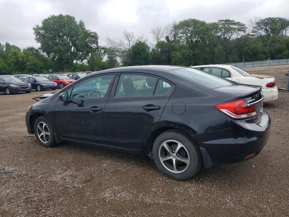 Photo 2 from auction – 2015 HONDA CIVIC with VIN 19XFB2F78FE053002