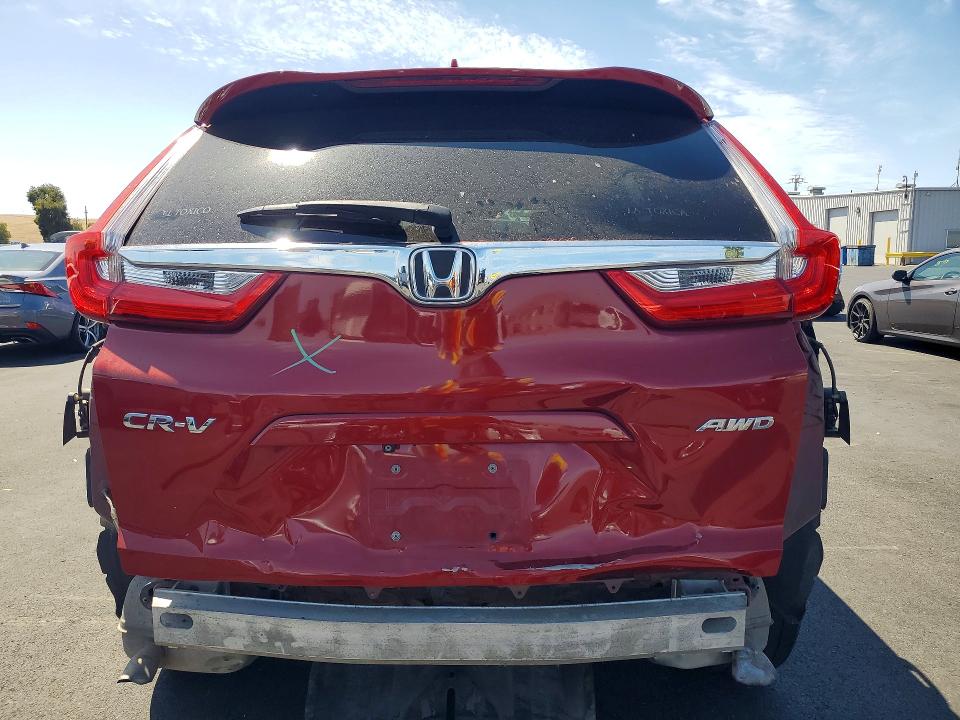 Photo 6 from auction – 2019 HONDA CR-V with VIN 5J6RW2H82KL000993