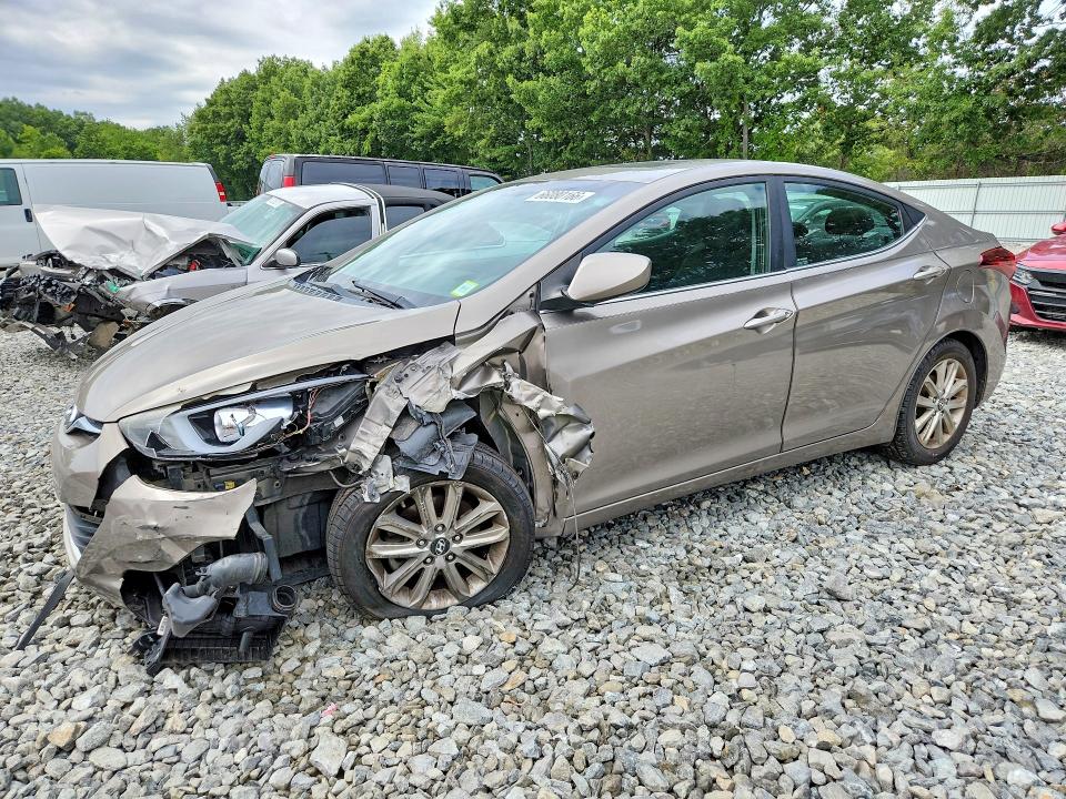 Photo 1 from auction – 2015 HYUNDAI ELANTRA with VIN 5NPDH4AE7FH574036