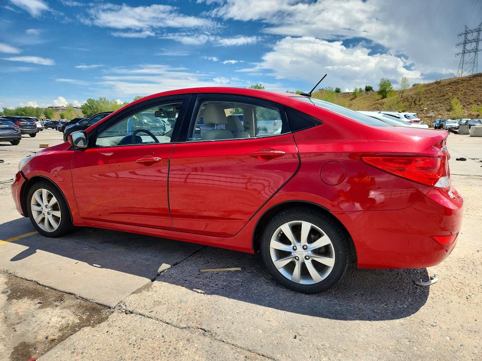 Photo 2 from auction – 2012 HYUNDAI ACCENT with VIN KMHCU4AEXCU057883