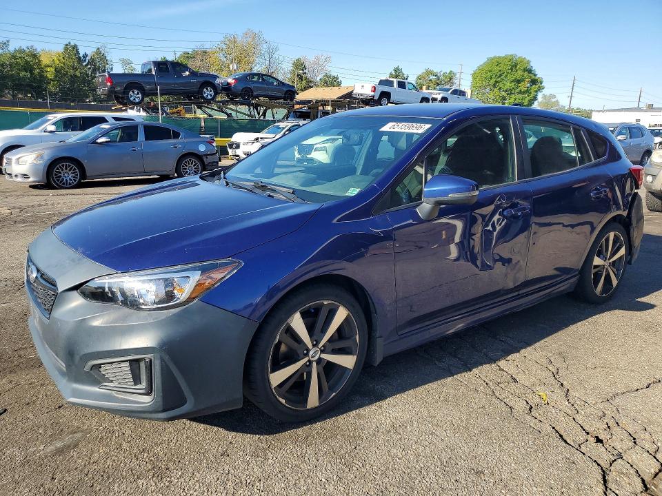 SUBARU IMPREZA 2018 with VIN 4S3GTAK66J1712358 - Photo from auction