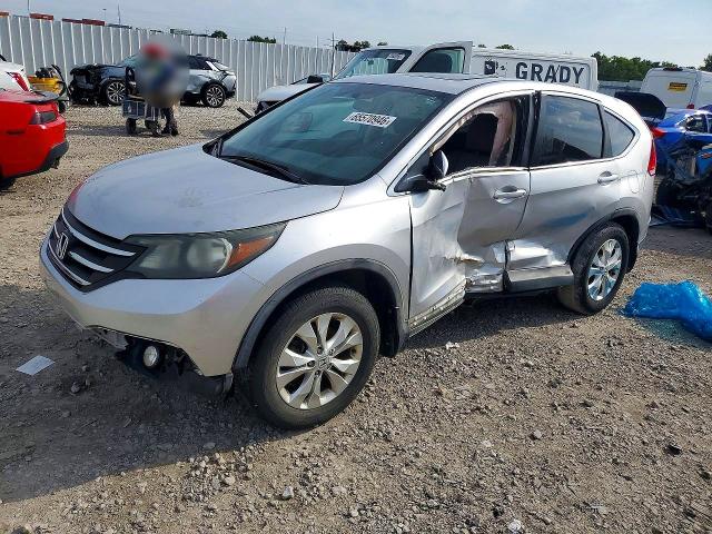 HONDA CR-V 2014 with VIN 5J6RM3H52EL045065 - Photo from auction