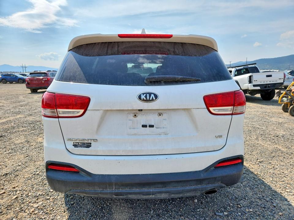 Photo 6 from auction – 2016 KIA SORENTO with VIN 5XYPGDA53GG062668