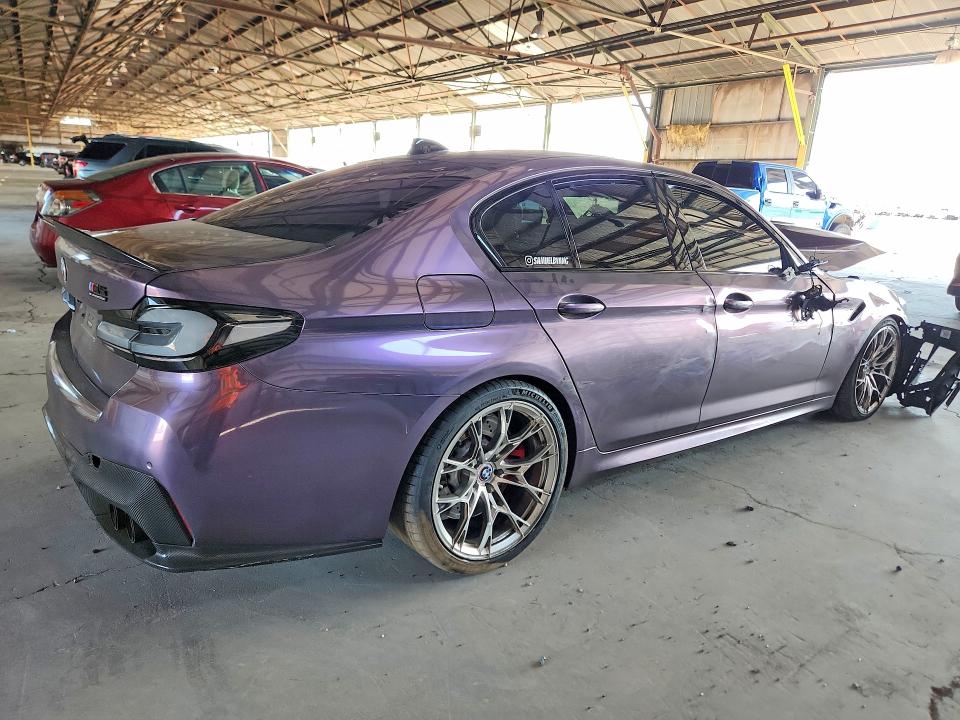 Photo 3 from auction – 2021 BMW M5 with VIN WBS83CH02MCG73193