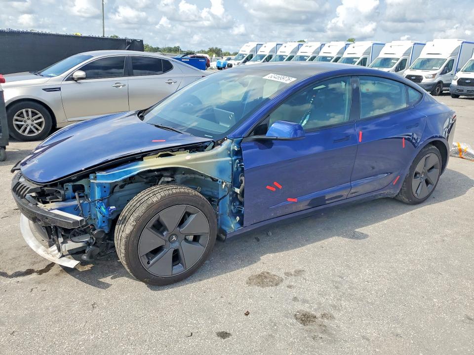 TESLA MODEL 3 2023 with VIN 5YJ3E1EA5PF500656 - Photo from auction