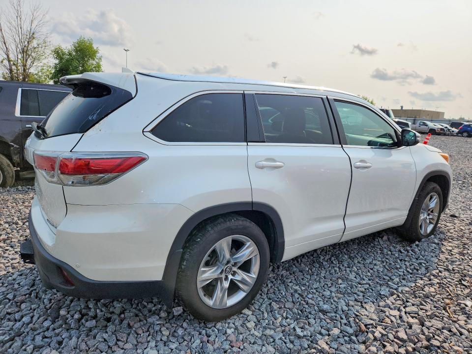 Photo 3 from auction – 2016 TOYOTA HIGHLANDER with VIN 5TDDKRFH2GS349665