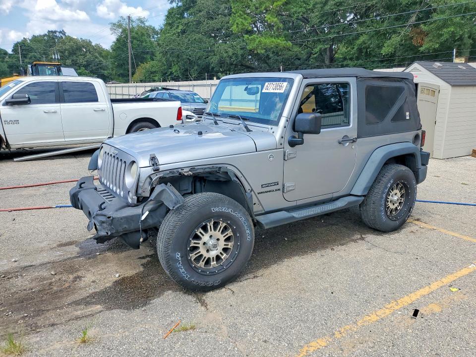 Photo 1 from auction – 2014 JEEP WRANGLER with VIN 1C4AJWAG6EL312068