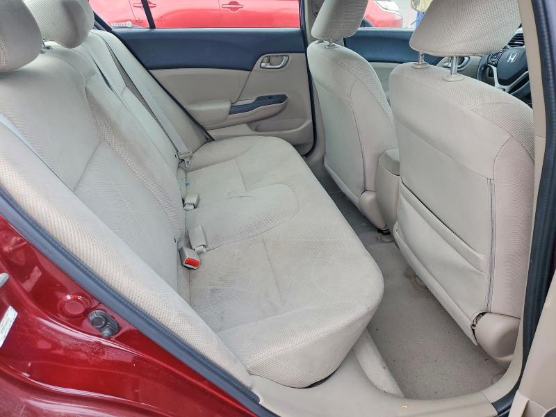 Photo 10 from auction – 2012 HONDA CIVIC with VIN 2HGFB2F5XCH609150