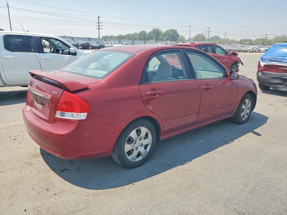 Photo 3 from auction – 2007 KIA SPECTRA with VIN KNAFE121075438695