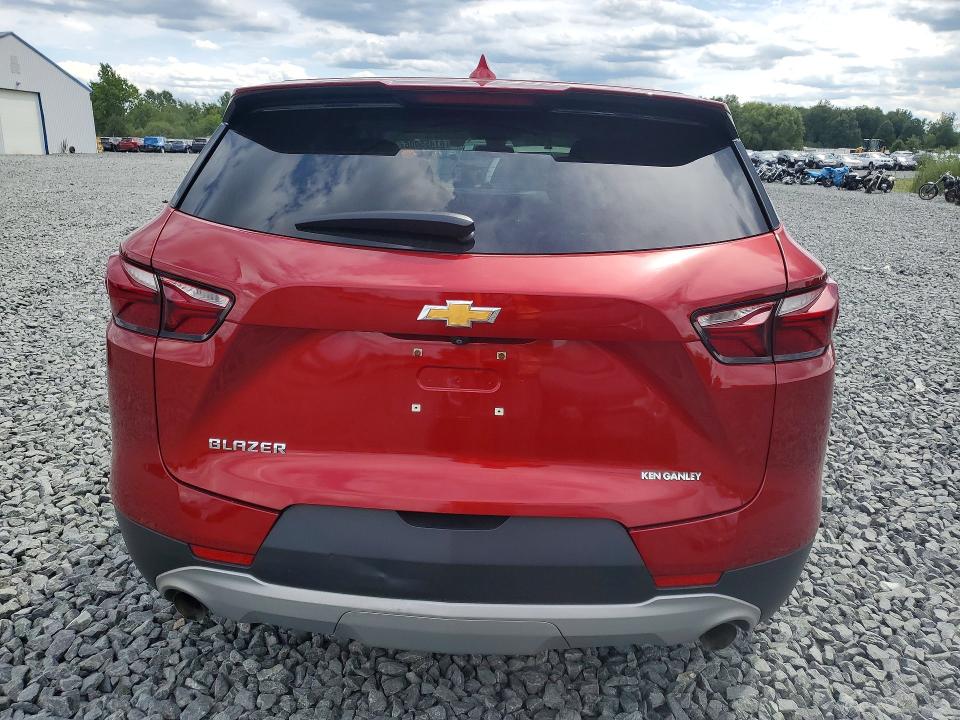 Photo 6 from auction – 2022 CHEVROLET BLAZER with VIN 3GNKBCR43NS120070