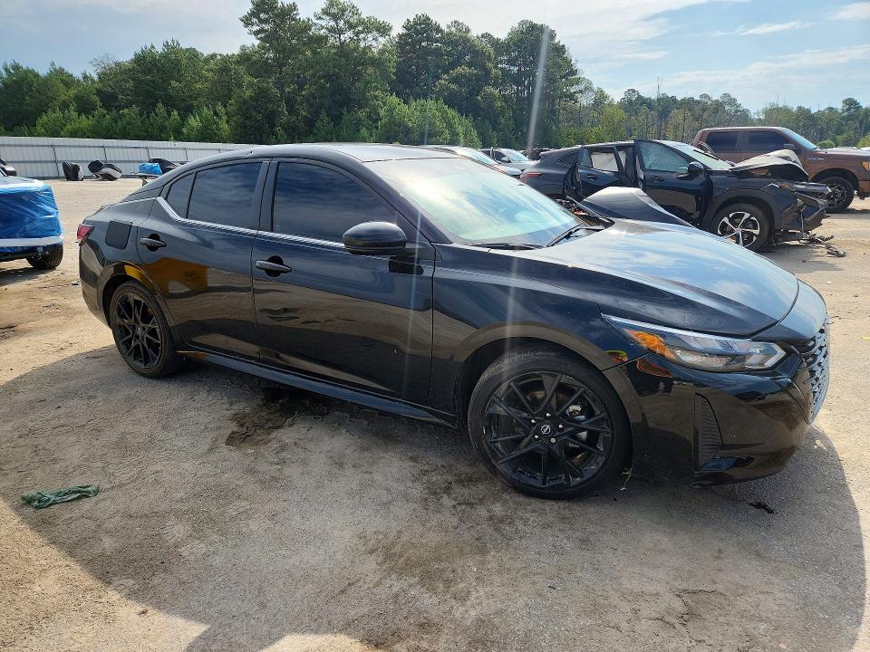Photo 4 from auction – 2025 NISSAN SENTRA with VIN 3N1AB8DV6SY349002