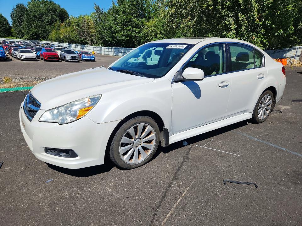 SUBARU LEGACY 2011 with VIN 4S3BMBL6XB3234351 - Photo from auction