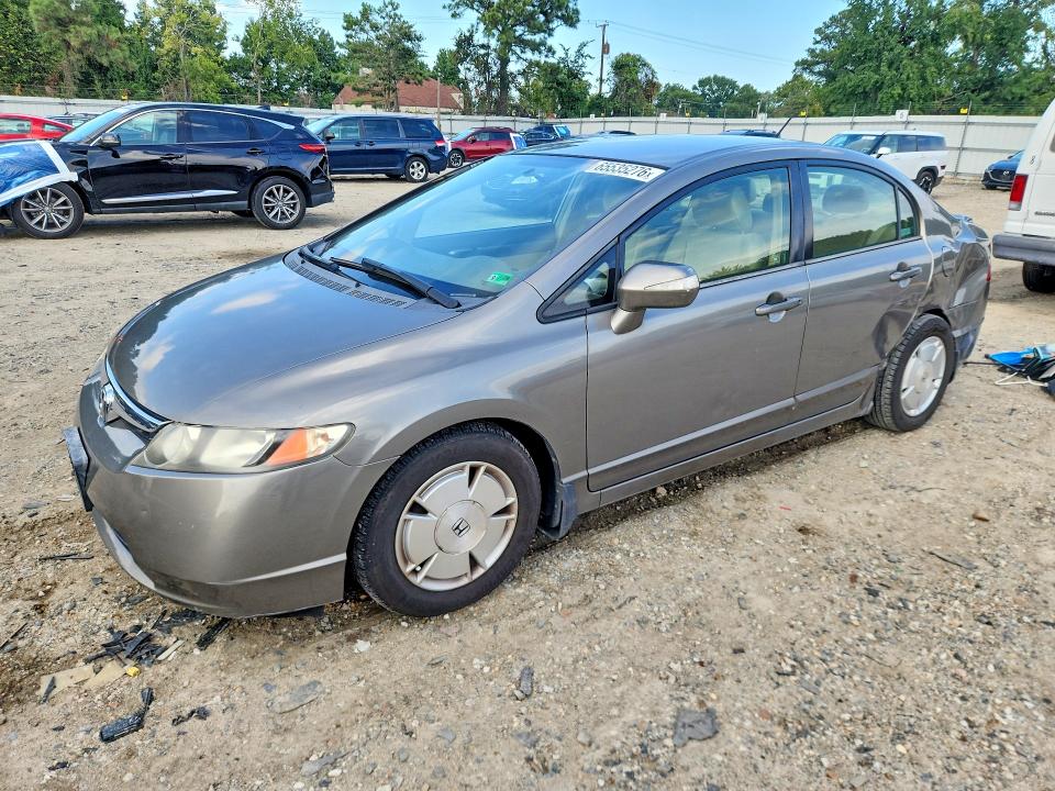HONDA CIVIC 2007 with VIN JHMFA36207S001728 - Photo from auction