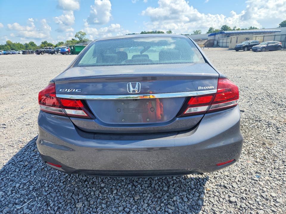 Photo 6 from auction – 2014 HONDA CIVIC with VIN 19XFB2F58EE006601