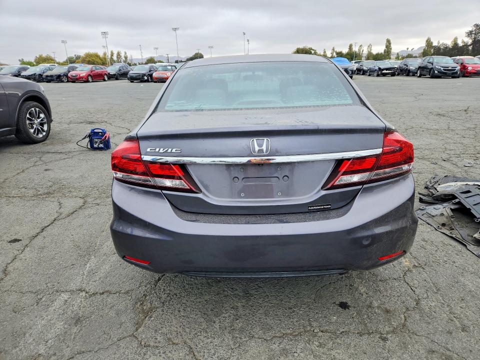 Photo 6 from auction – 2014 HONDA CIVIC with VIN 19XFB2F55EE005759