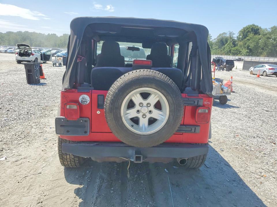 Photo 6 from auction – 2005 JEEP WRANGLER / TJ with VIN 1J4FA29S15P339205