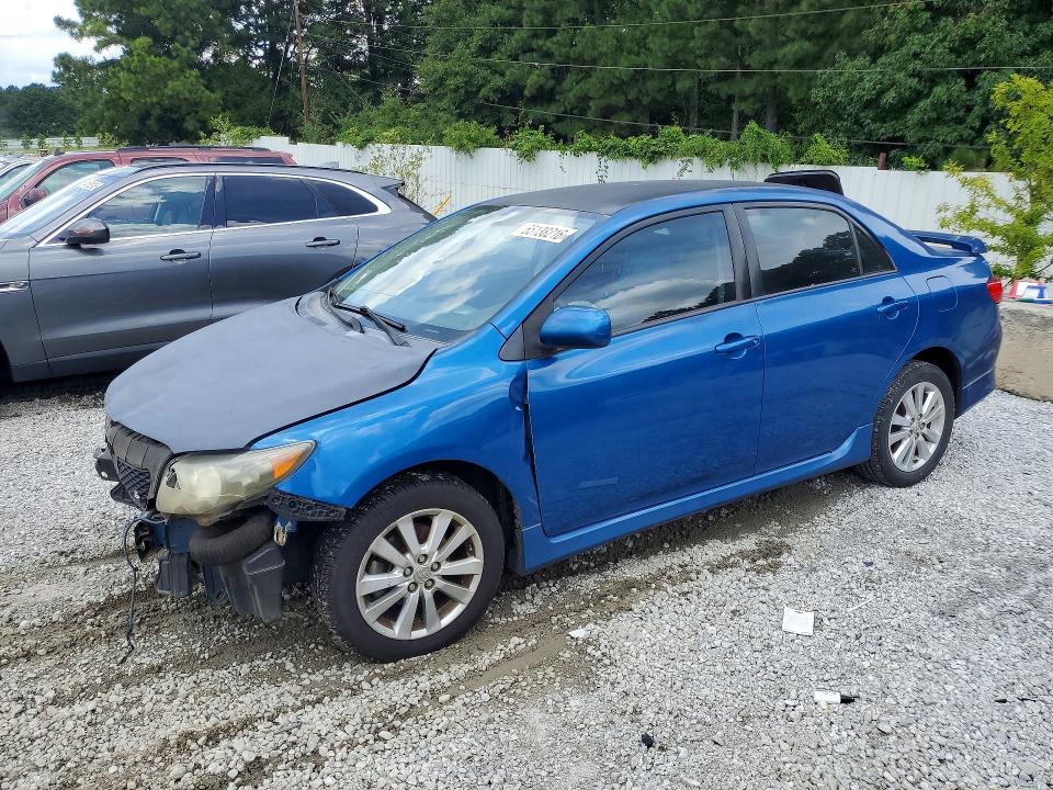 TOYOTA COROLLA 2010 with VIN 1NXBU4EE0AZ276497 - Photo from auction