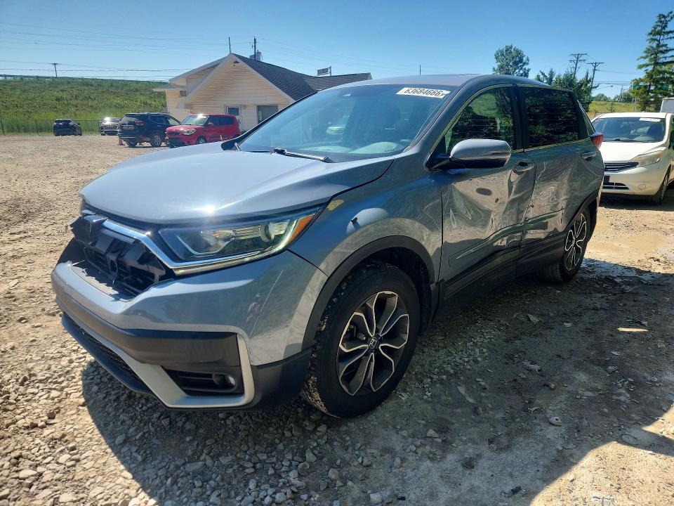Photo 1 from auction – 2021 HONDA CR-V with VIN 5J6RW2H52ML024719