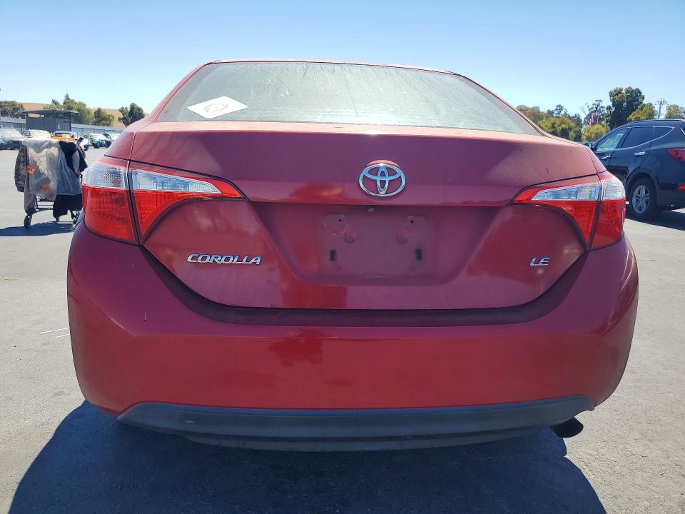 Photo 6 from auction – 2014 TOYOTA COROLLA with VIN 5YFBURHE7EP015996