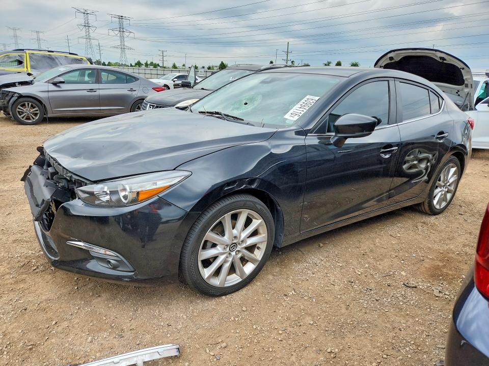 MAZDA 3 2017 with VIN 3MZBN1W32HM136055 - Photo from auction