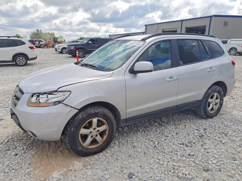 HYUNDAI SANTA FE 2008 with VIN 5NMSG73D48H132976 - Photo from auction