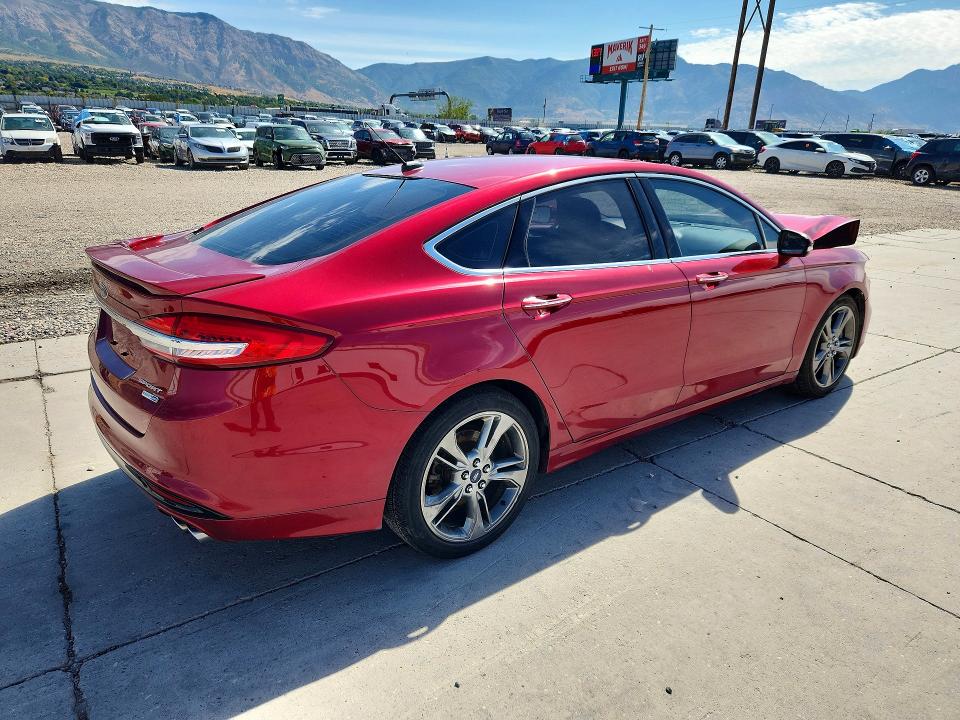 Photo 3 from auction – 2018 FORD FUSION with VIN 3FA6P0VPXJR240689