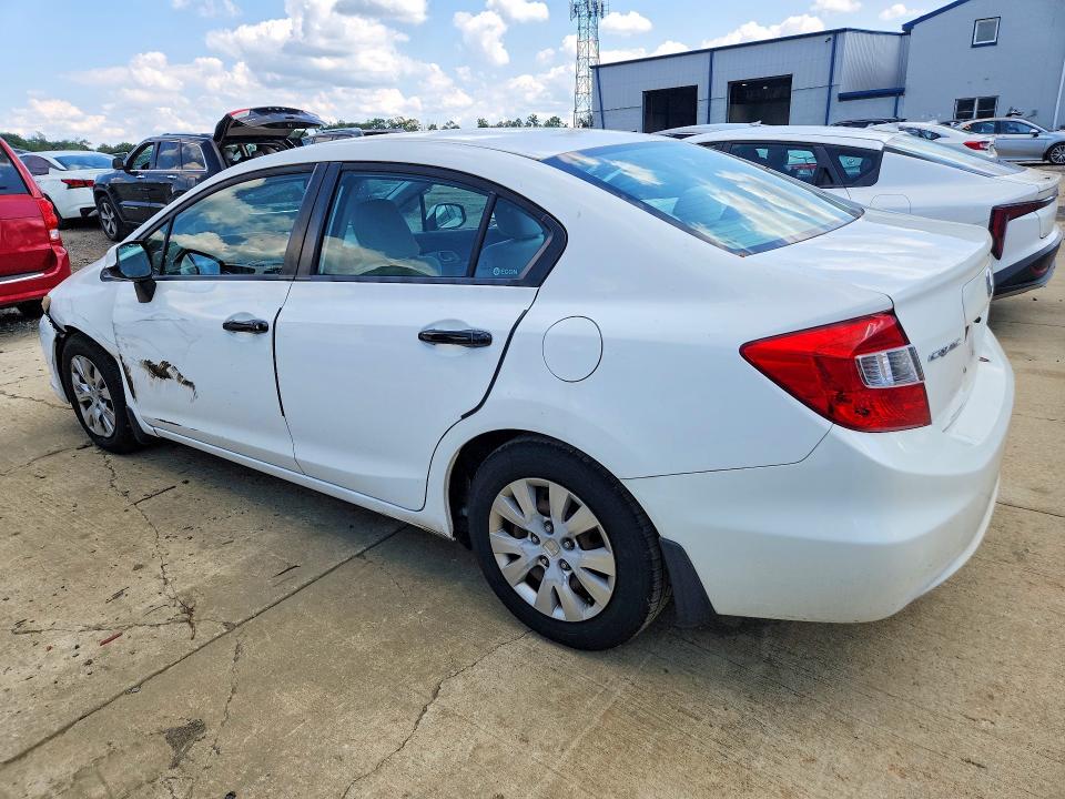 Photo 2 from auction – 2012 HONDA CIVIC with VIN 19XFB2F51CE312293