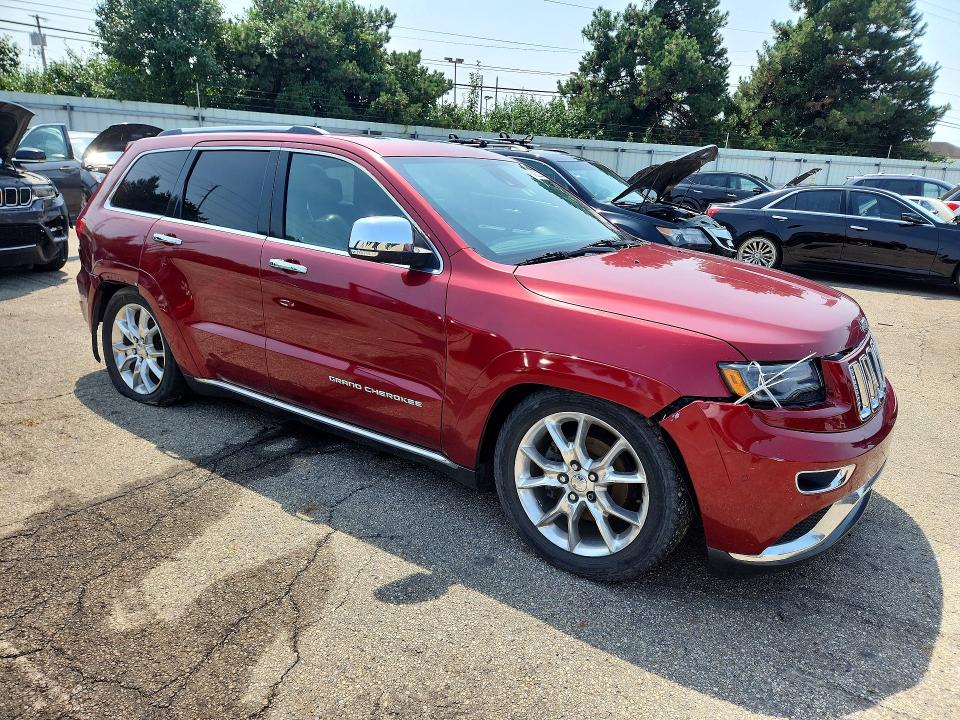 Photo 4 from auction – 2014 JEEP GRAND CHEROKEE with VIN 1C4RJFJG8EC475873