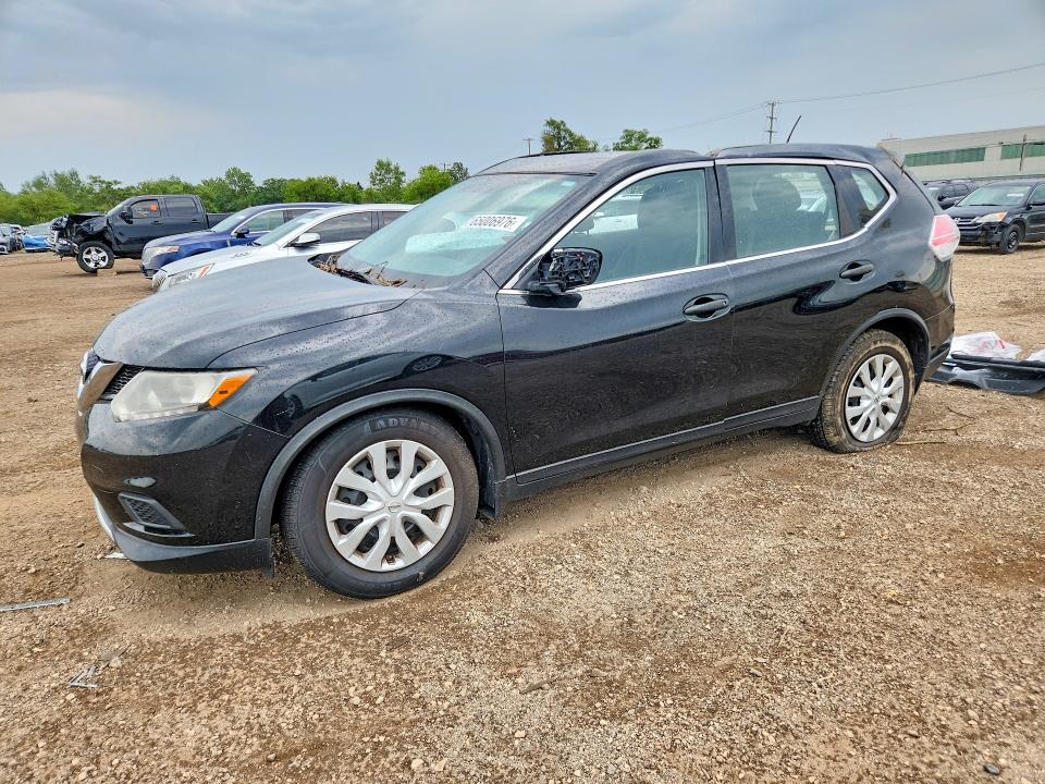 NISSAN ROGUE 2016 with VIN KNMAT2MV0GP608566 - Photo from auction