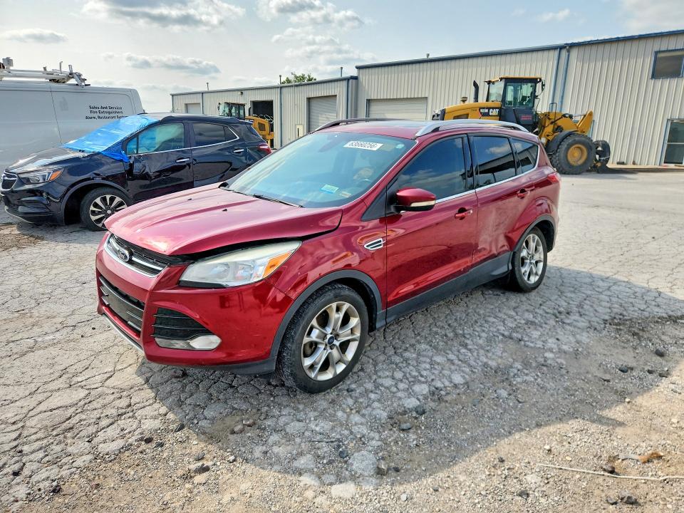 FORD ESCAPE 2014 with VIN 1FMCU9JX3EUC30001 - Photo from auction