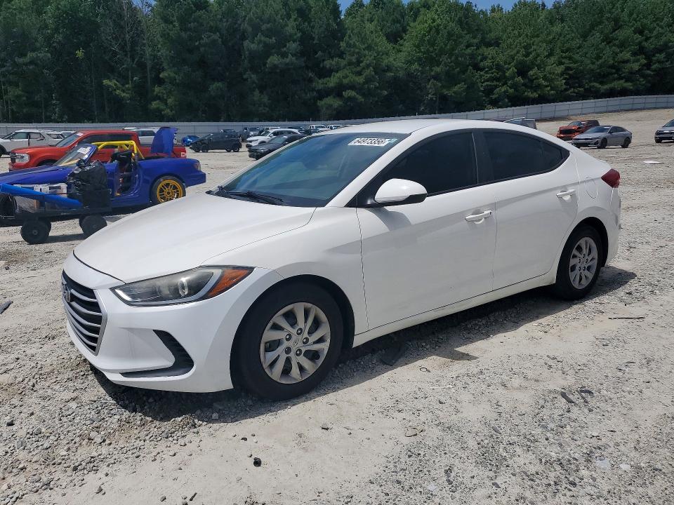 HYUNDAI ELANTRA 2017 with VIN 5NPD74LF3HH194459 - Photo from auction