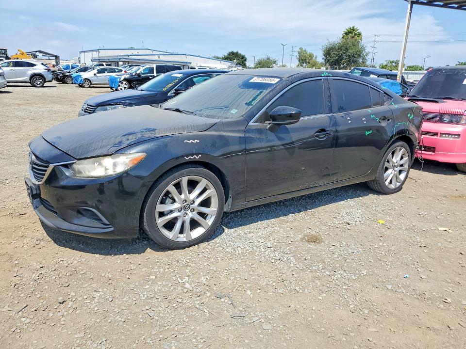 MAZDA 6 2017 with VIN JM1GL1V53H1120929 - Photo from auction