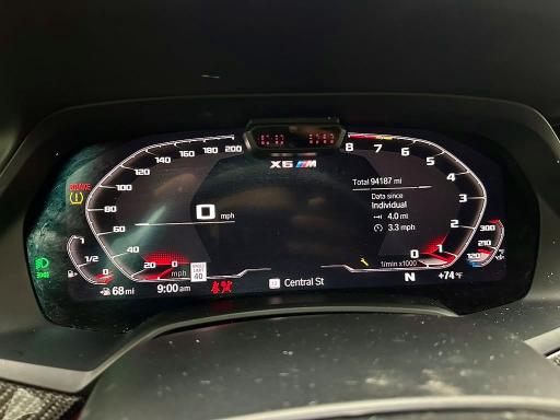 Photo 9 from auction – 2023 BMW X6 with VIN 5YMCY0C03P9N63820