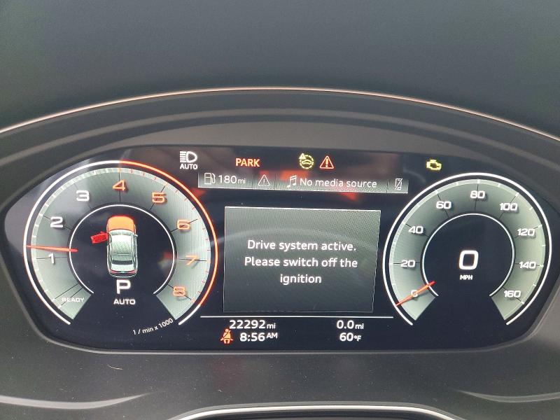 Foto 9 de la subasta – 2022 AUDI A4 con VIN WAUBBAF41NN008456