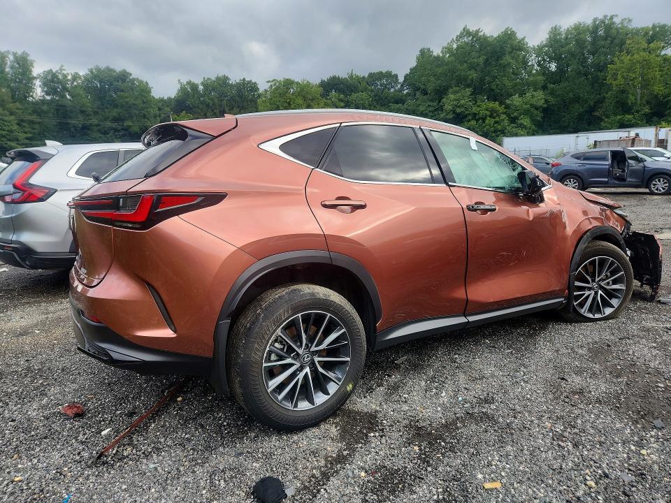 Photo 3 from auction – 2025 LEXUS NX with VIN 2T2GGCEZ4SC066056