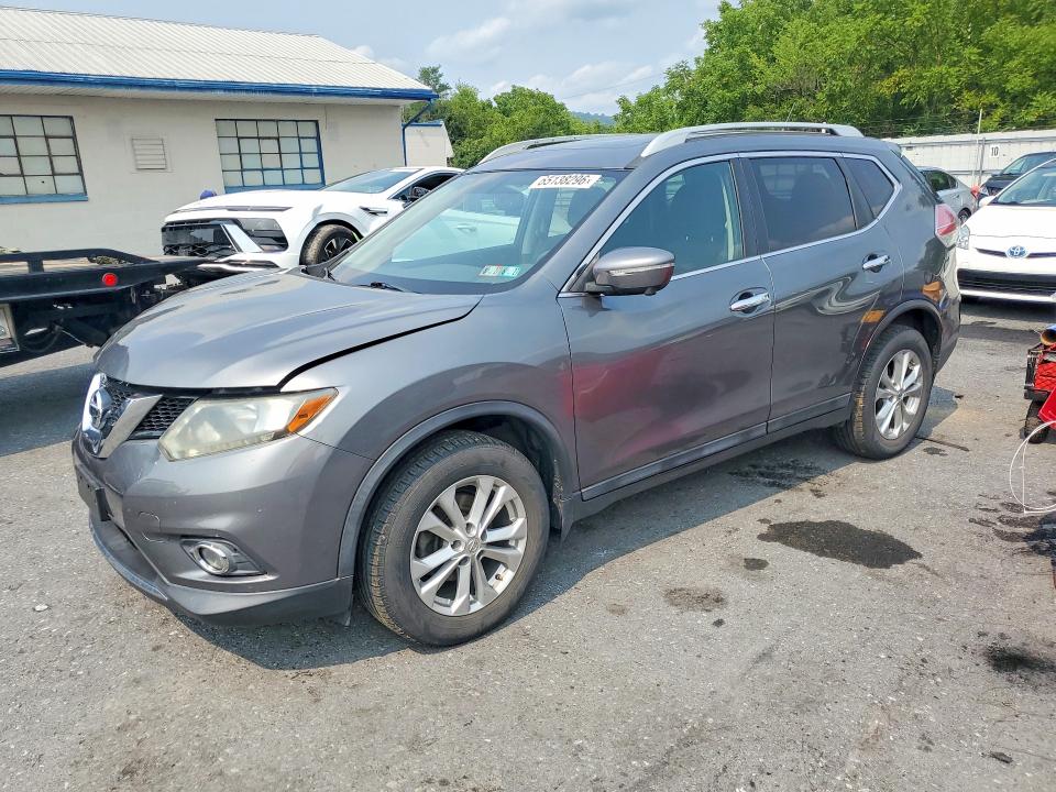 NISSAN ROGUE 2015 with VIN 5N1AT2MV9FC796019 - Photo from auction
