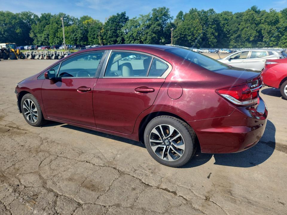 Photo 2 from auction – 2015 HONDA CIVIC with VIN 19XFB2F84FE269633