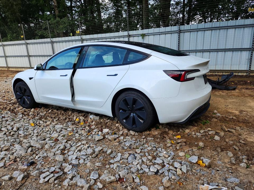 Photo 2 from auction – 2025 TESLA MODEL 3 with VIN 5YJ3E1EA4SF021539