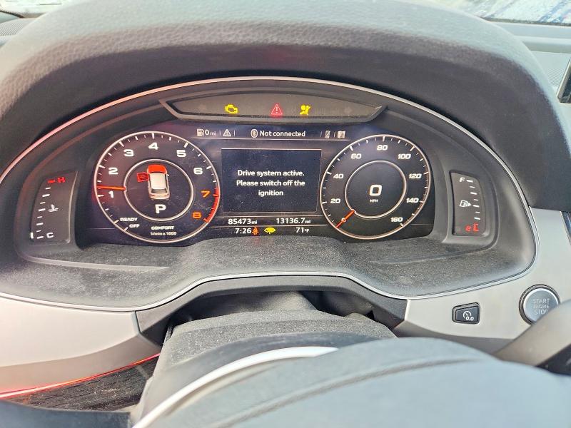 Photo 9 from auction – 2019 AUDI Q7 with VIN WA1LHAF70KD024384