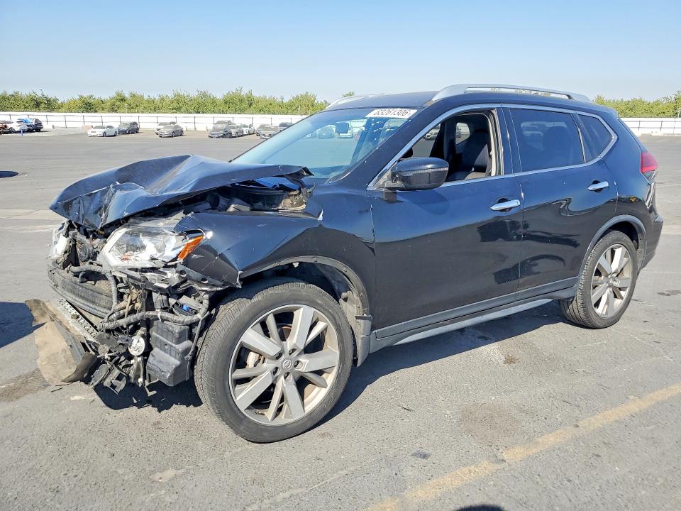 NISSAN ROGUE 2017 with VIN JN8AT2MV7HW013046 - Photo from auction