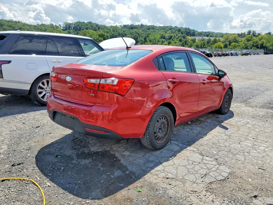 Photo 3 from auction – 2014 KIA RIO with VIN KNADM4A39E6334812