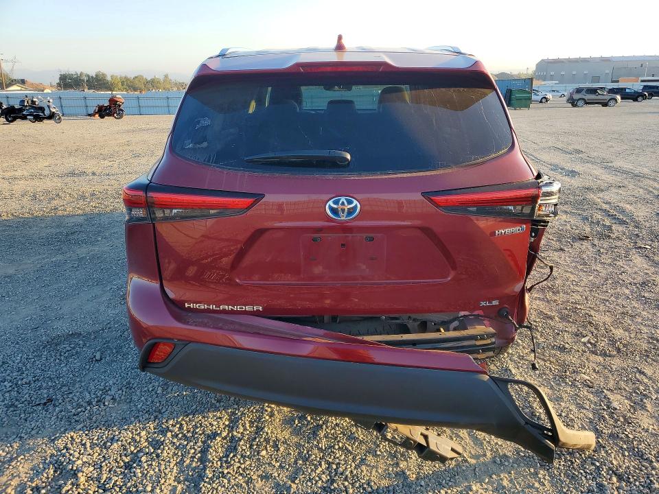 Photo 6 from auction – 2021 TOYOTA HIGHLANDER with VIN 5TDGBRCHXMS060739