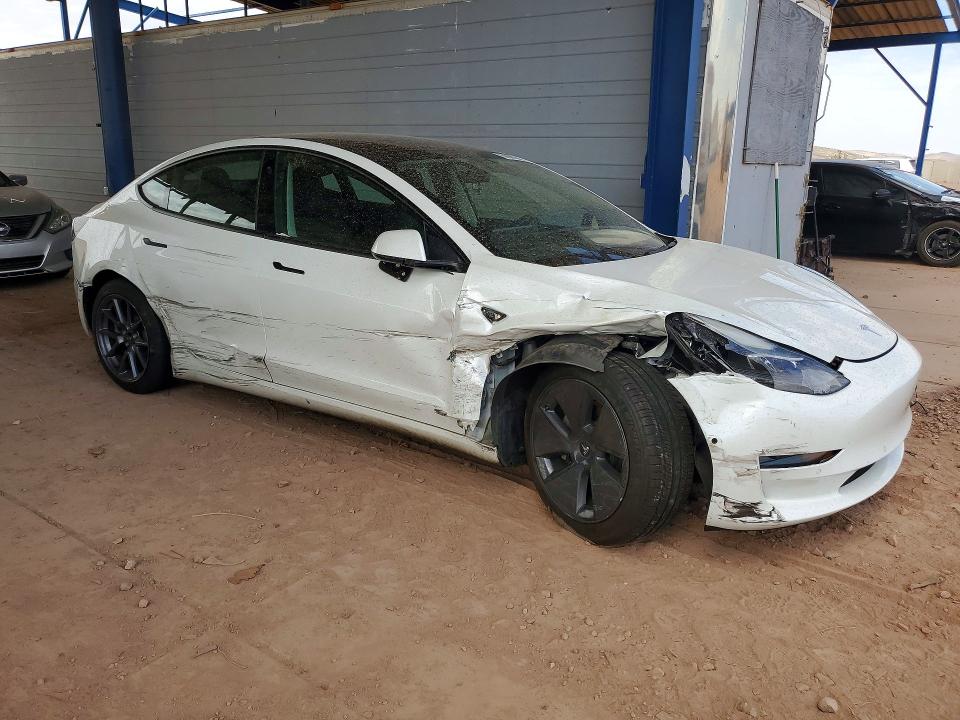 Photo 4 from auction – 2021 TESLA MODEL 3 with VIN 5YJ3E1EA9MF026707