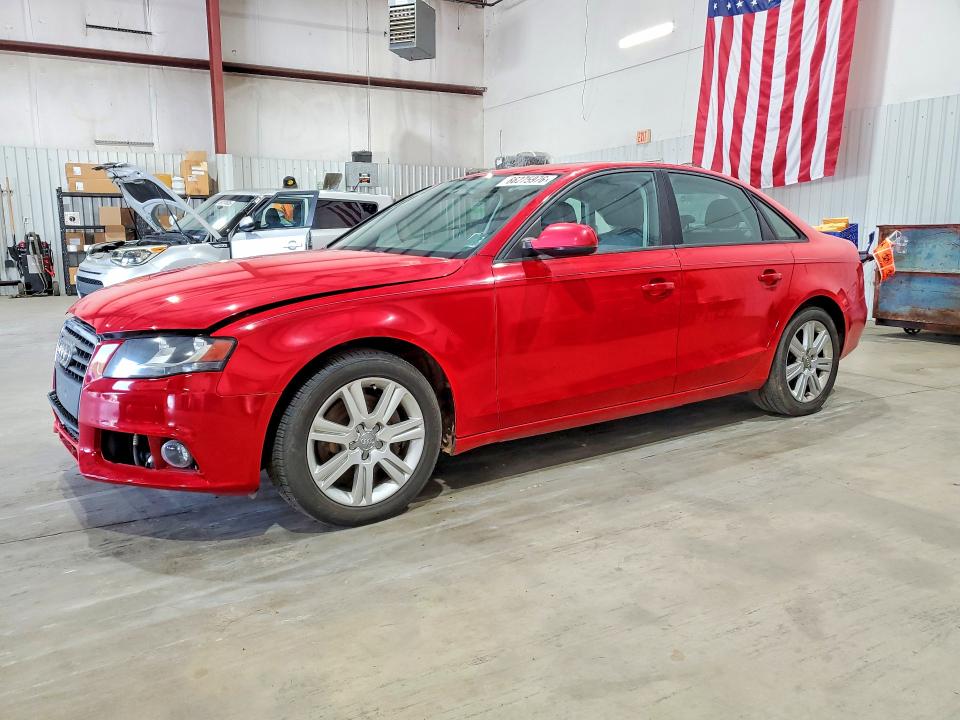 AUDI A4 2011 with VIN WAUDFAFL9BA075362 - Photo from auction